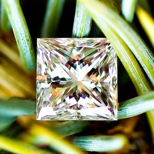 What is a princess cut gem?
