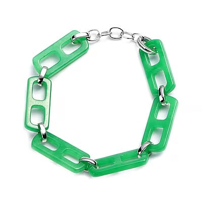 A Jade Chain Bracelet