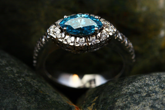A marquise gem is like an oval with pointed ends