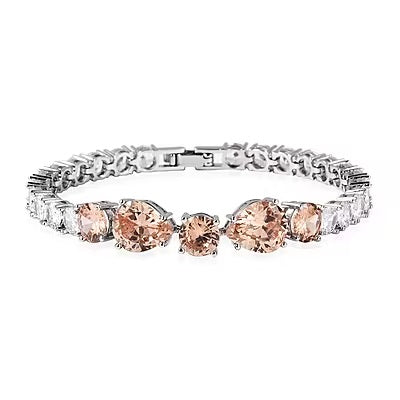 Decadent Champagne Diamond Bracelet