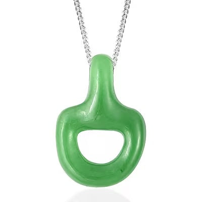 Classy Green Jade Necklace