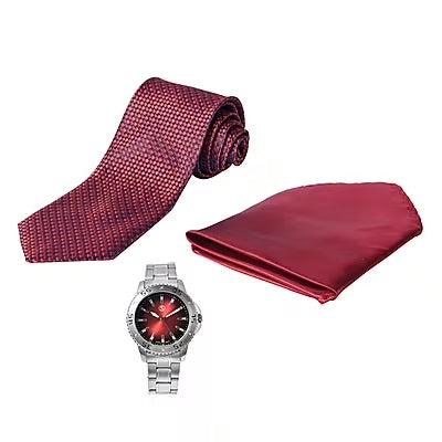 Men's Tie and Watch Gift Set