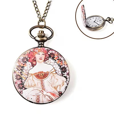 Art Nouveau Enamelled Pocket Watch