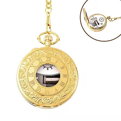 A Gleaming Window Chiming Pocket Watch